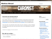 Tablet Screenshot of matthias-wenzel.net